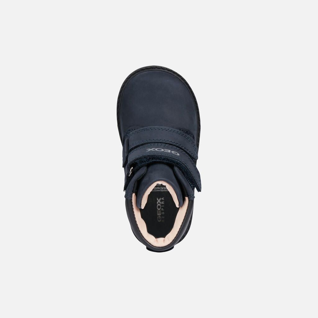 Bottines Bébé Garçon B HYNDE BOY WPF Bleu Marine 7/7