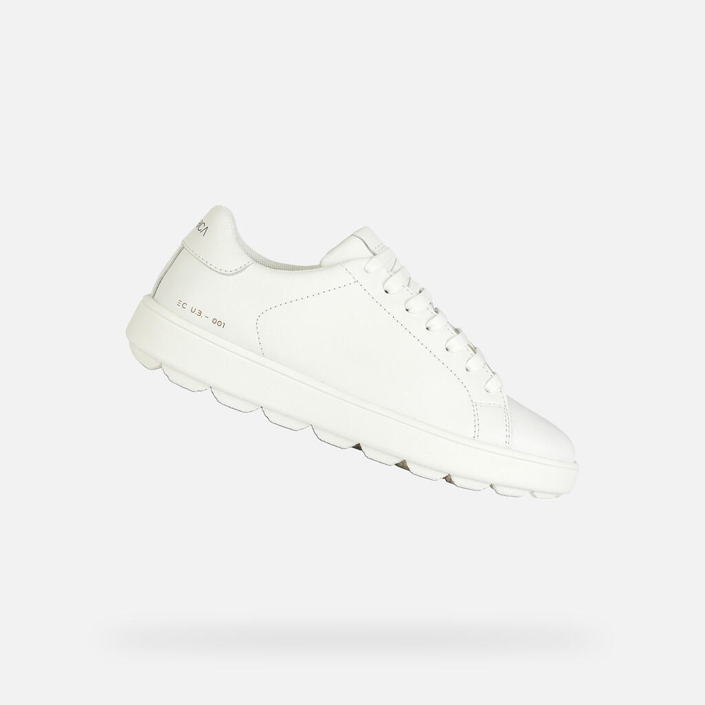 Geox - Baskets Femme D Spherica Ecub-1 Blanc - Chaussures De Sport - Blanc - 40 M - Decathlon