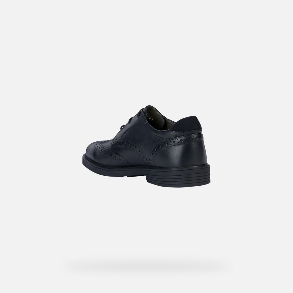 Chaussures Pour Uniforme Garçon J ZHEENO BOY Noir 5/7