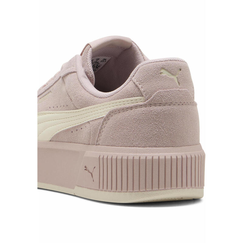 Damskie sneakersy Carina Mia Suede PUMA Mauve Mist Frosted Ivory Pink White