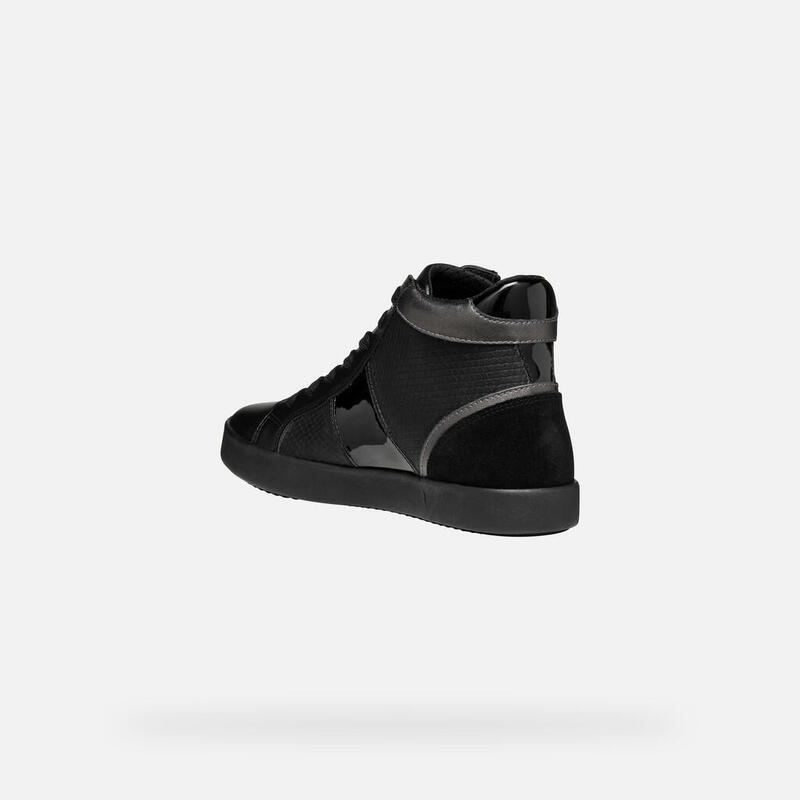 Baskets Femme Baskets Geox D BLOMIEE Noir Noir Geox