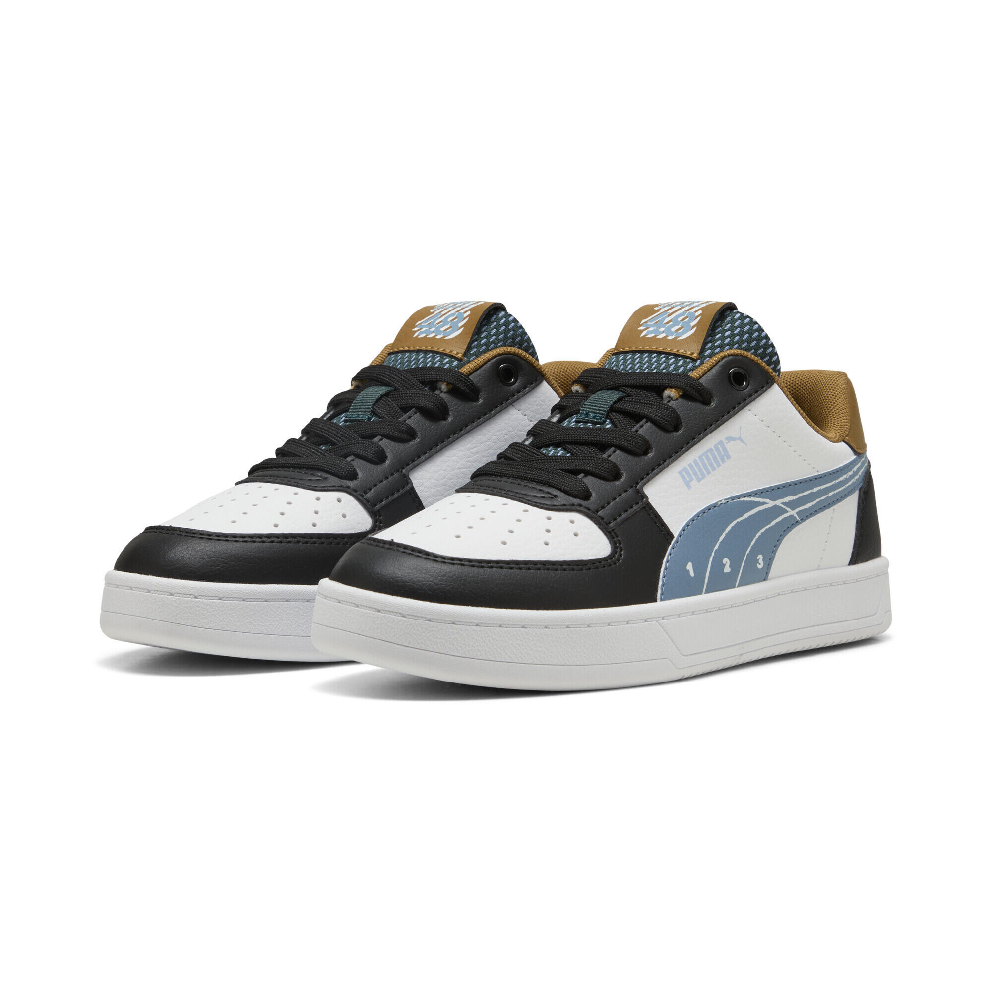 Młodzieżowe sneakersy Caven 2.0 Run Fun PUMA Black Cool Blue White
