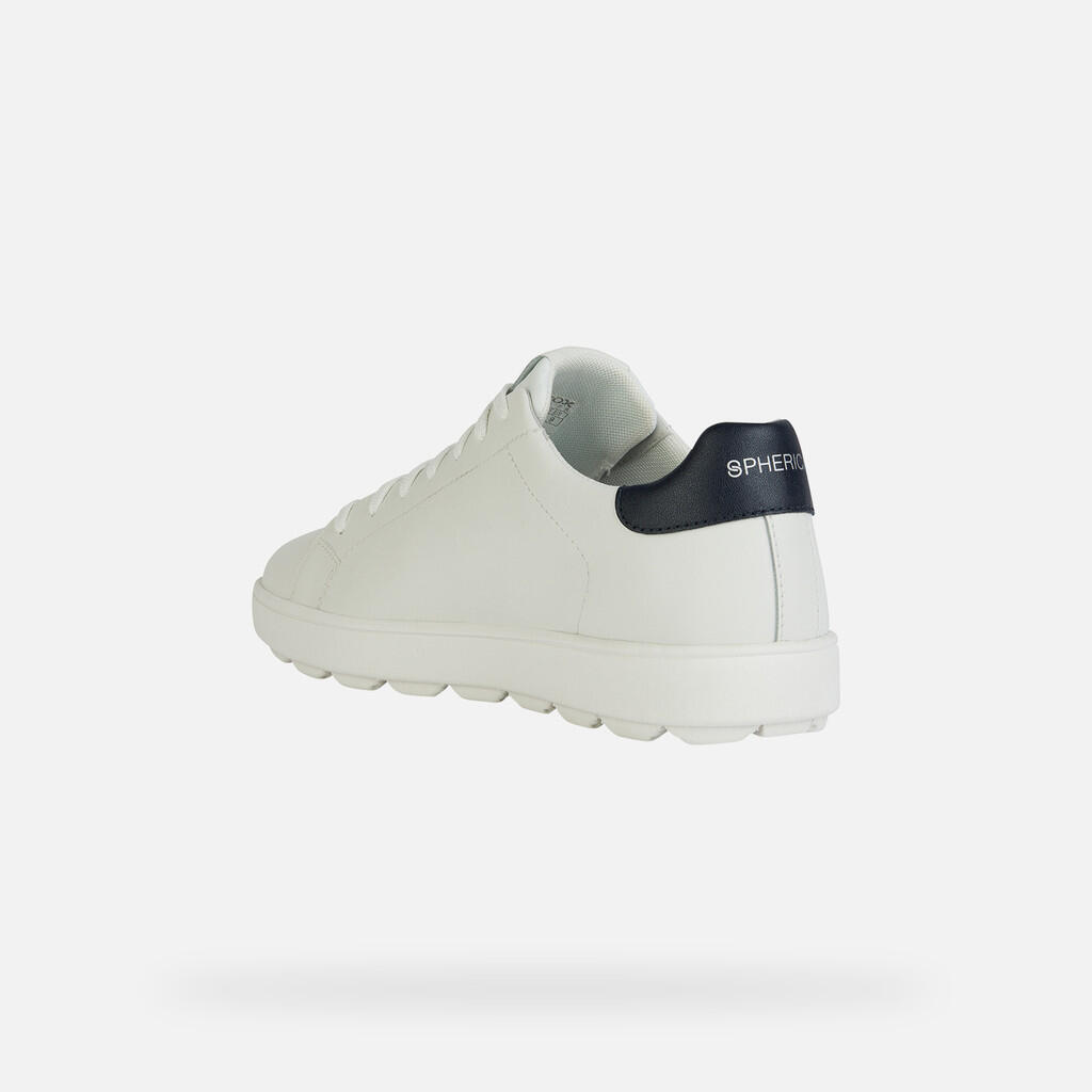 Baskets Homme U SPHERICA ECUB-1 Blanc/Bleu Marine 6/7