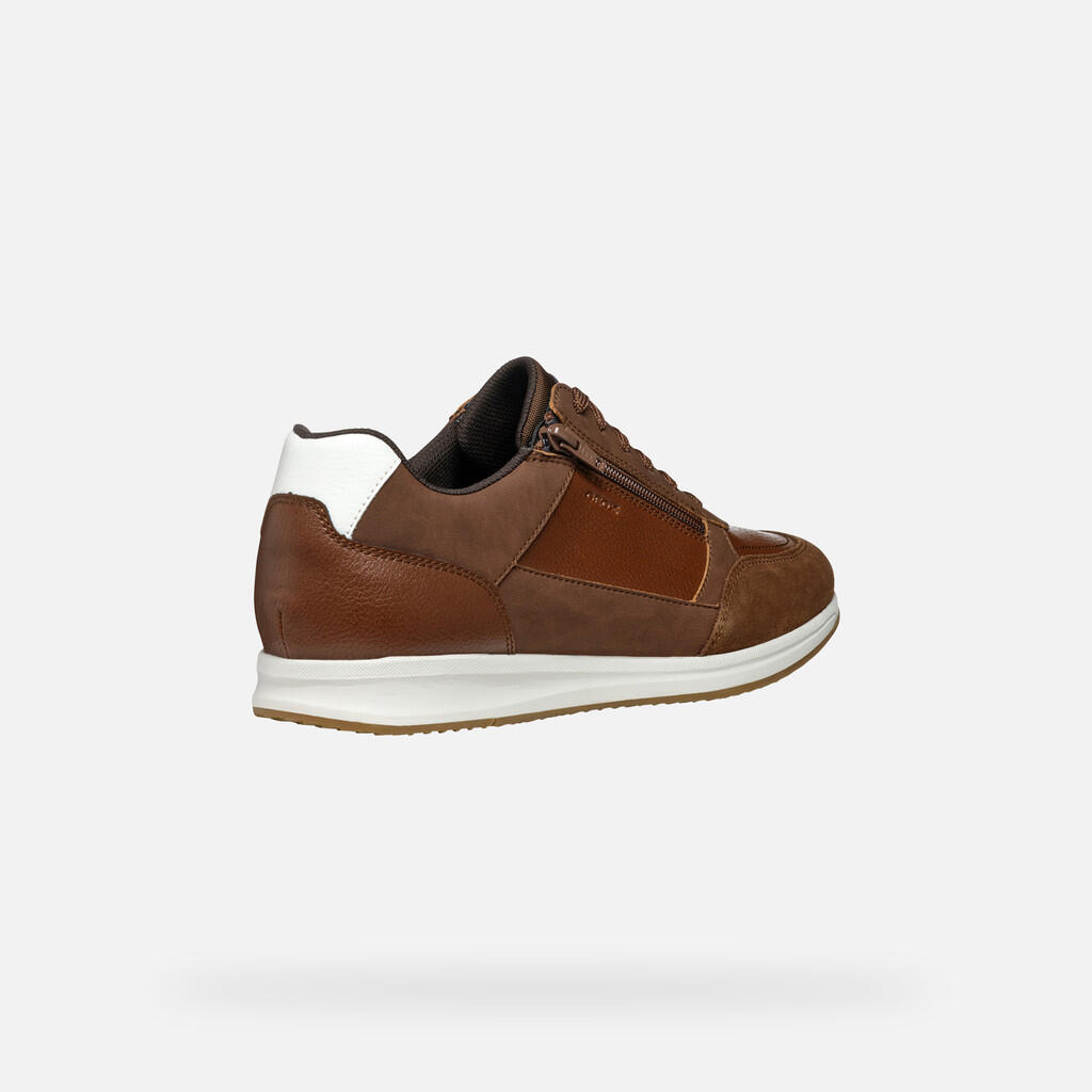 Baskets Homme U AVERY Cognac 7/7