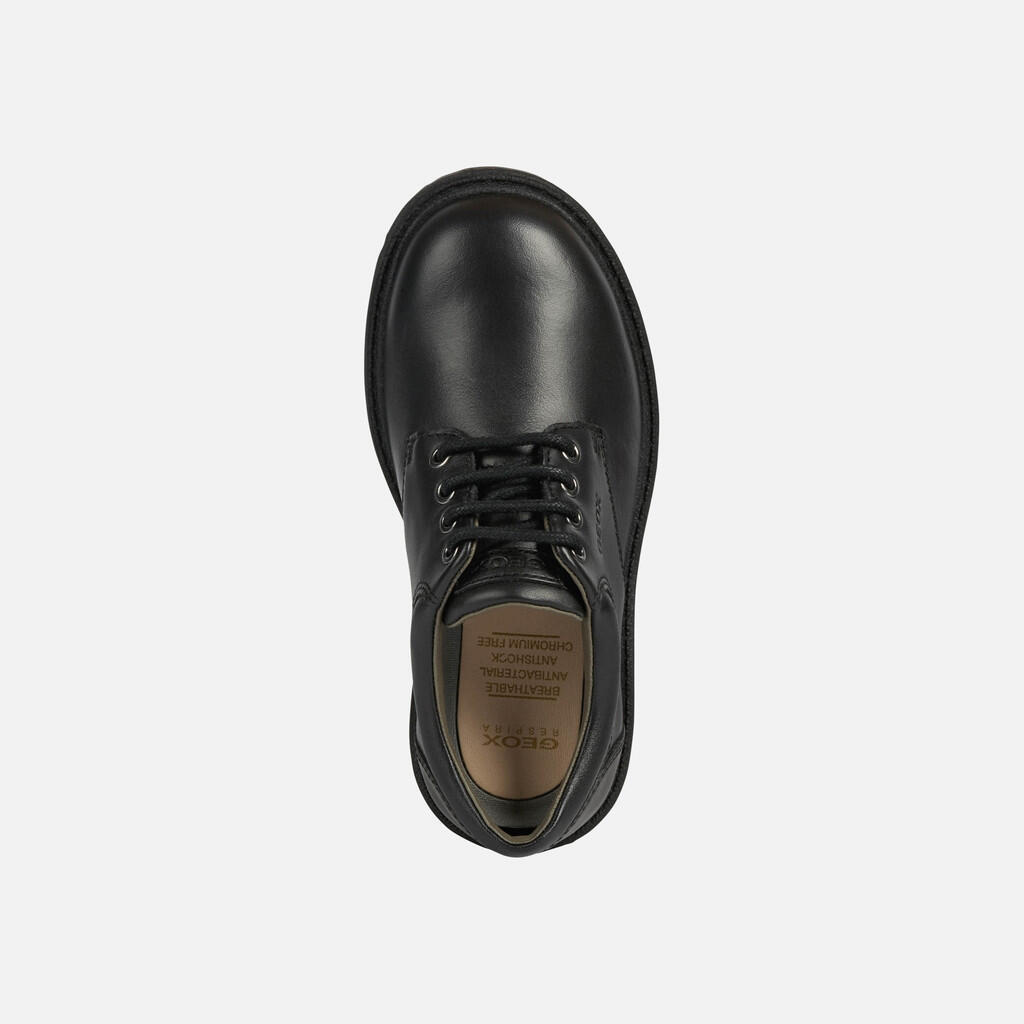 Chaussures Pour Uniforme Garçon SHAYLAX BOY Noir 6/7