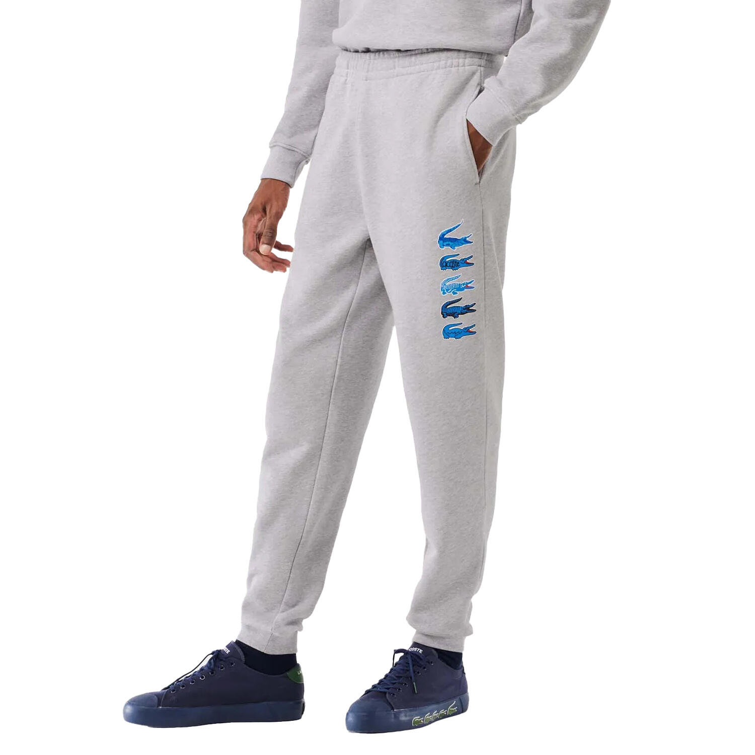 Mens Iconic Jogging Bottoms (Grey) 3/3