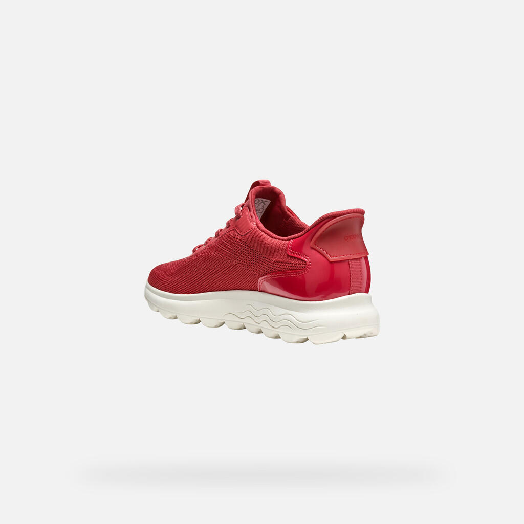 Chaussures Femme Geox D557MA Rouge Rouge Geox 4/7