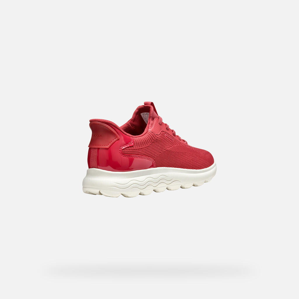 Chaussures Femme Geox D557MA Rouge Rouge Geox 5/7