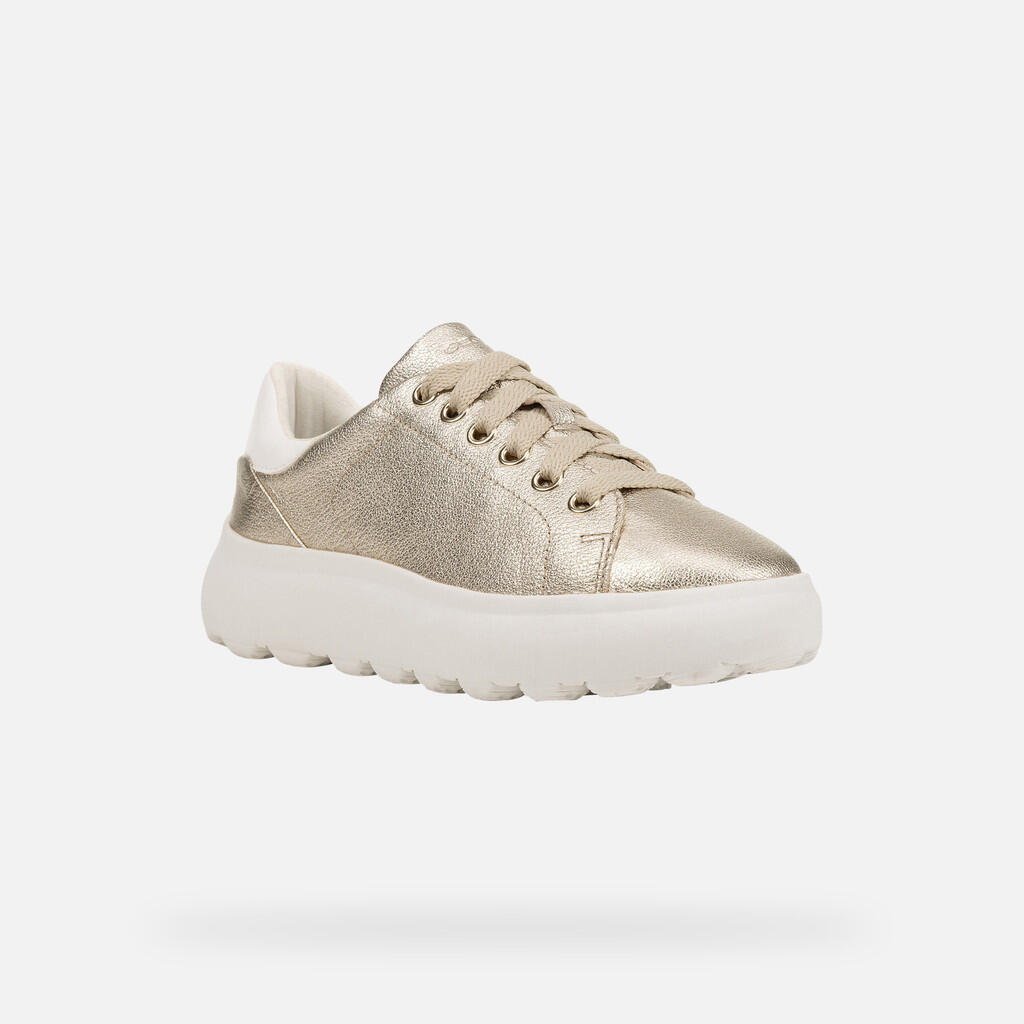 Baskets Femme Baskets Geox D SPHERICA EC4.1 Or Or Geox 5/7