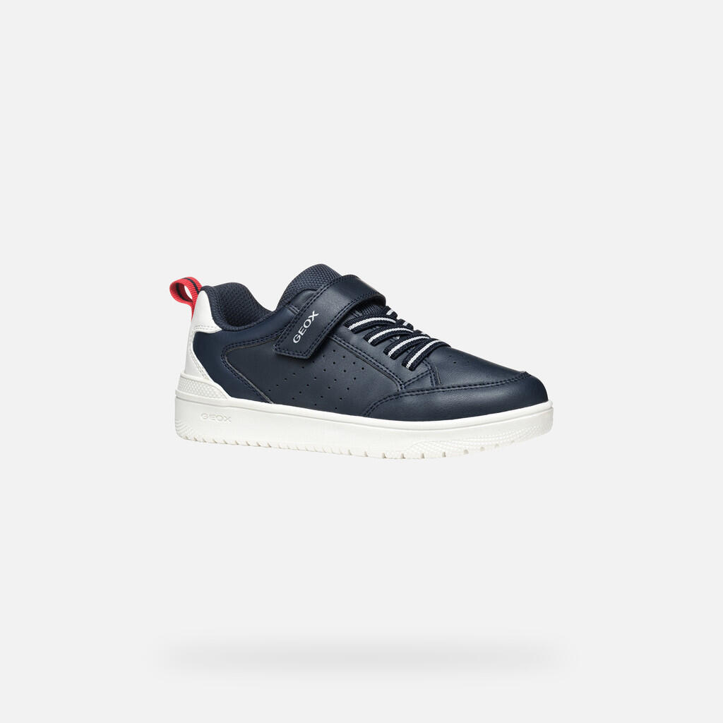 Baskets Garçon WASHIBA BOY Bleu Marine/Blanc 4/7