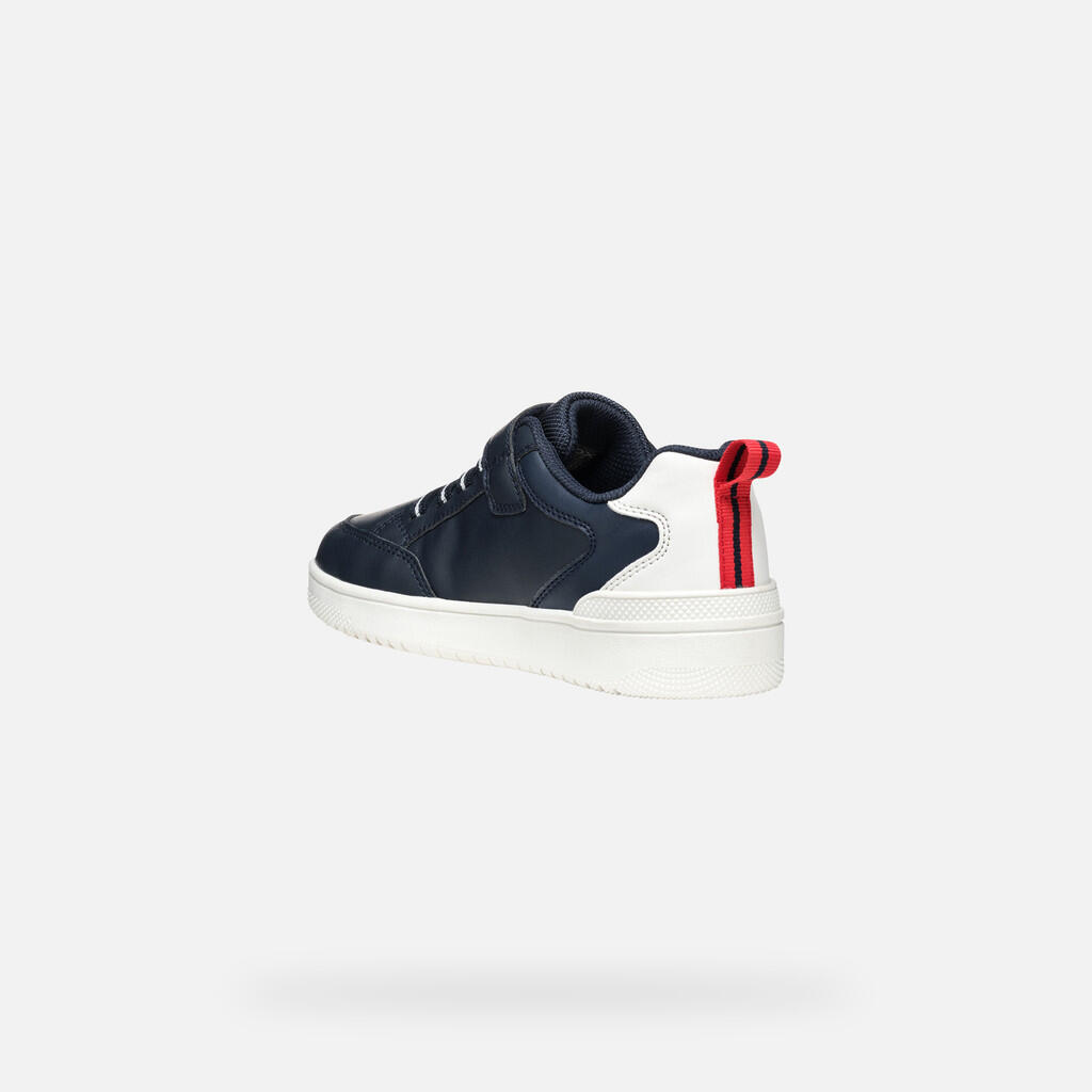 Baskets Garçon WASHIBA BOY Bleu Marine/Blanc 5/7