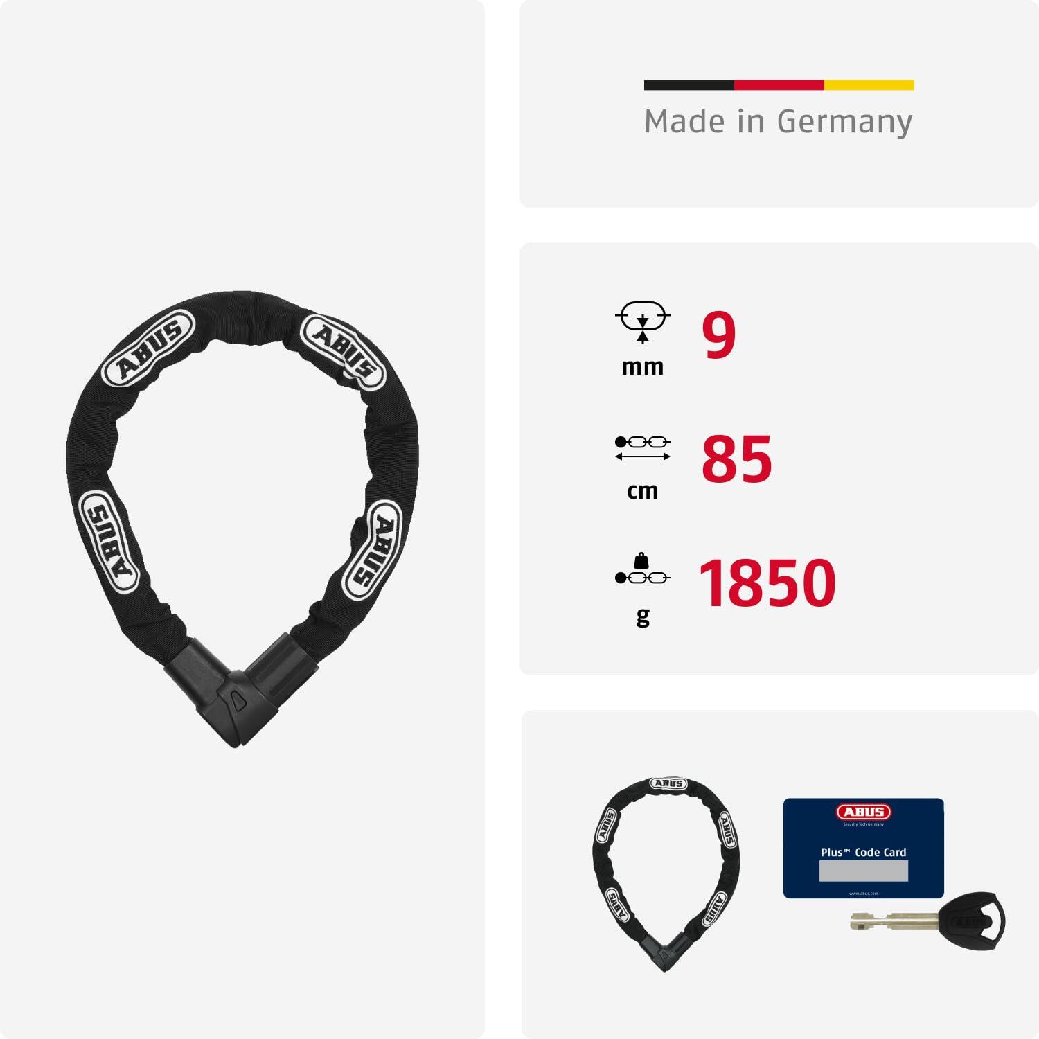 CityChain 1010 schwarz 3/4