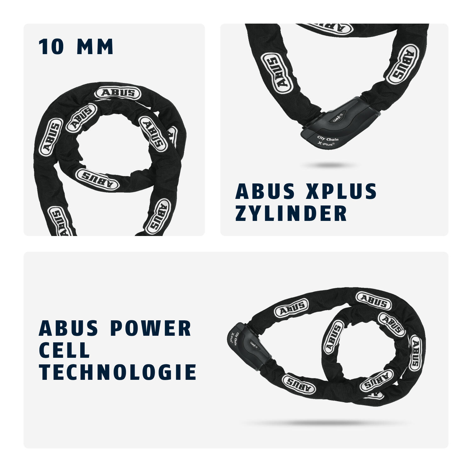 Cadenas À Chaîne Granit City Chain Xplus 1060/170 2/4