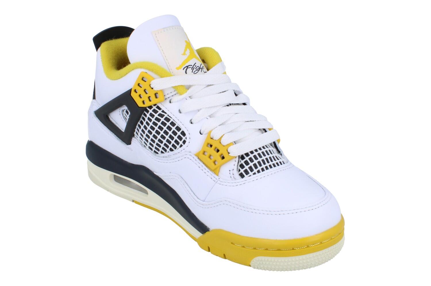 Air Jordan 4 Retro Vivid Sulfur AQ9129 101 36 Giallo 4/6