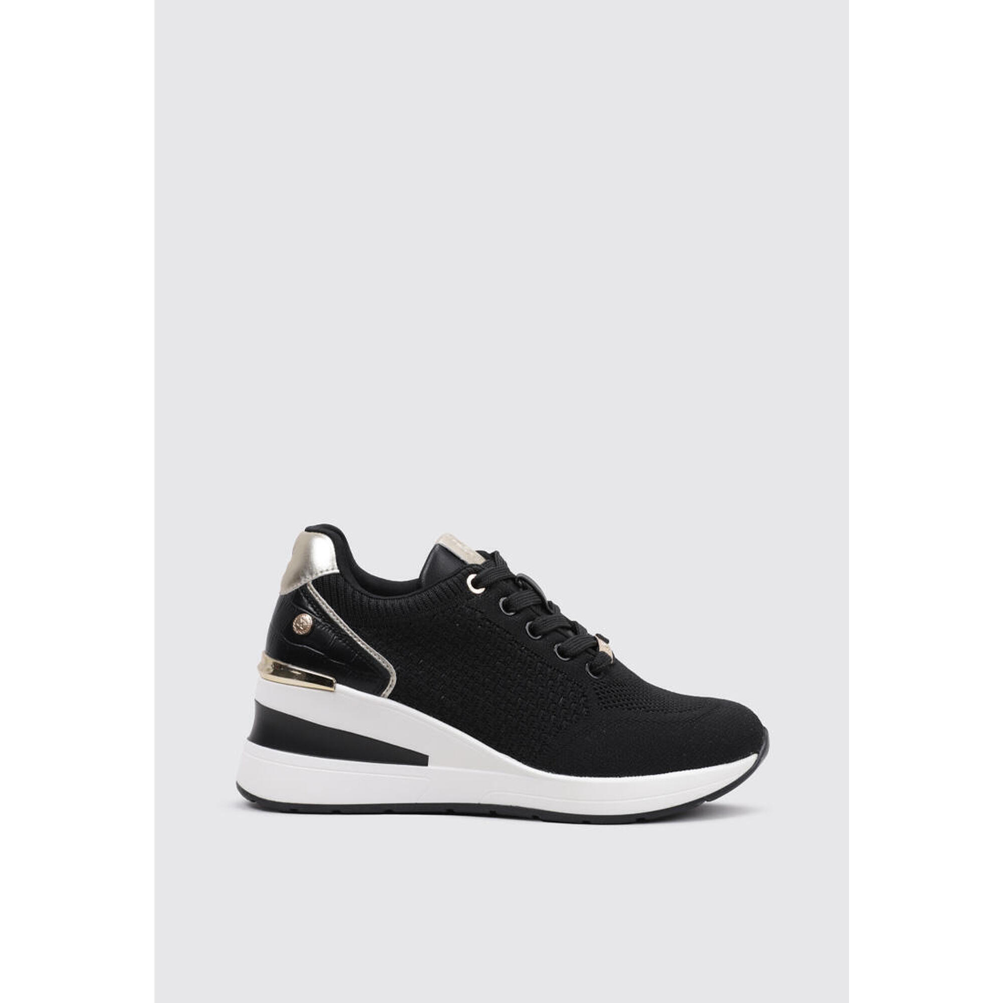 Xti - Chaussure De Randonnée Baskets Femme Xti 14372102 Noi - Baskets - Noir - Decathlon