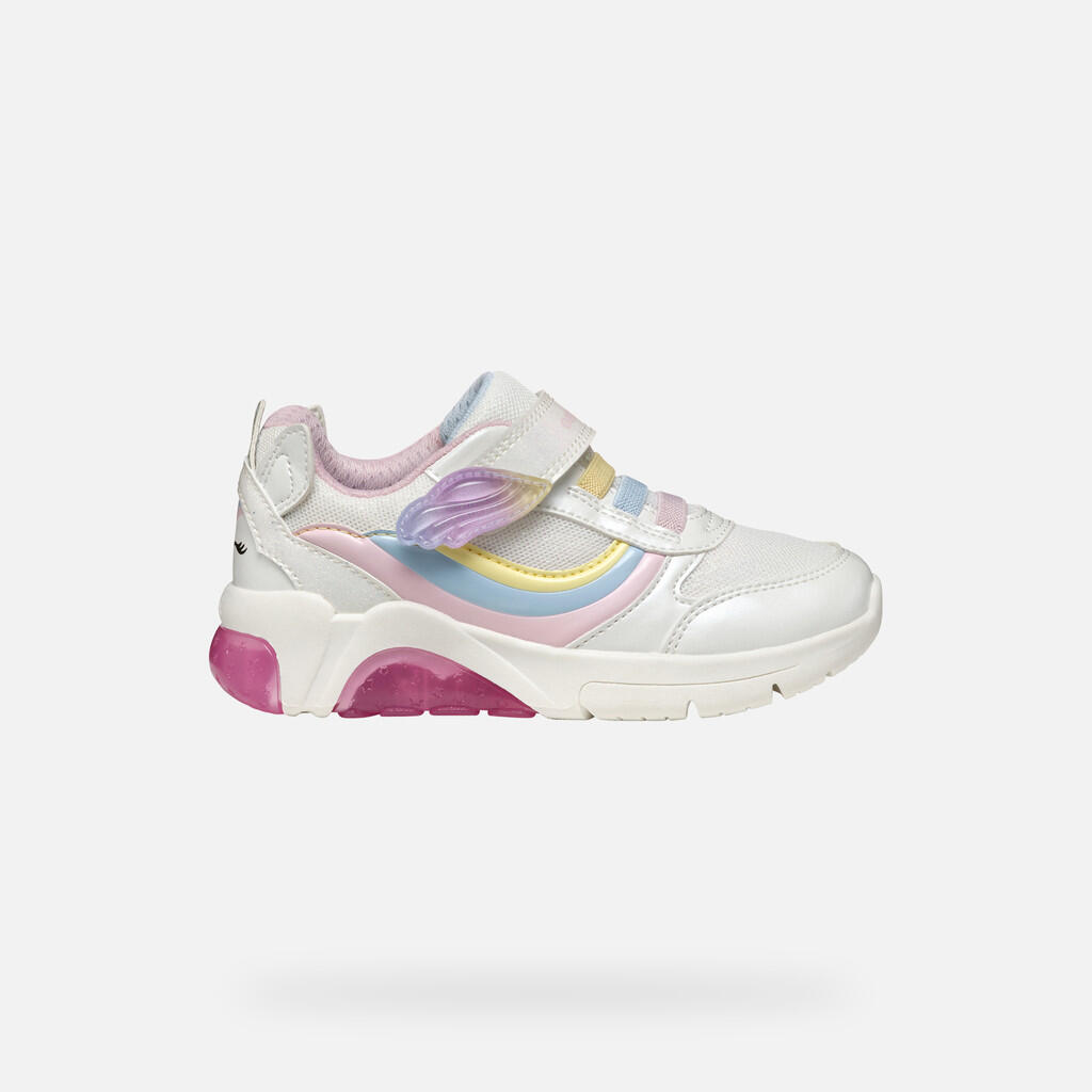 Baskets Fille FADINLIGHT GIRL Blanc/Multicolore 2/7