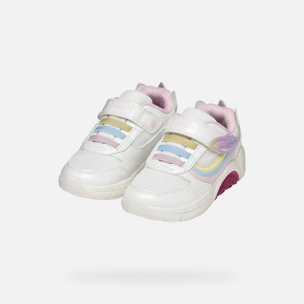 Baskets Fille FADINLIGHT GIRL Blanc/Multicolore 3/7