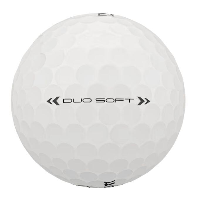 Palline da golf Wilson Duo Soft Bianco 4/4