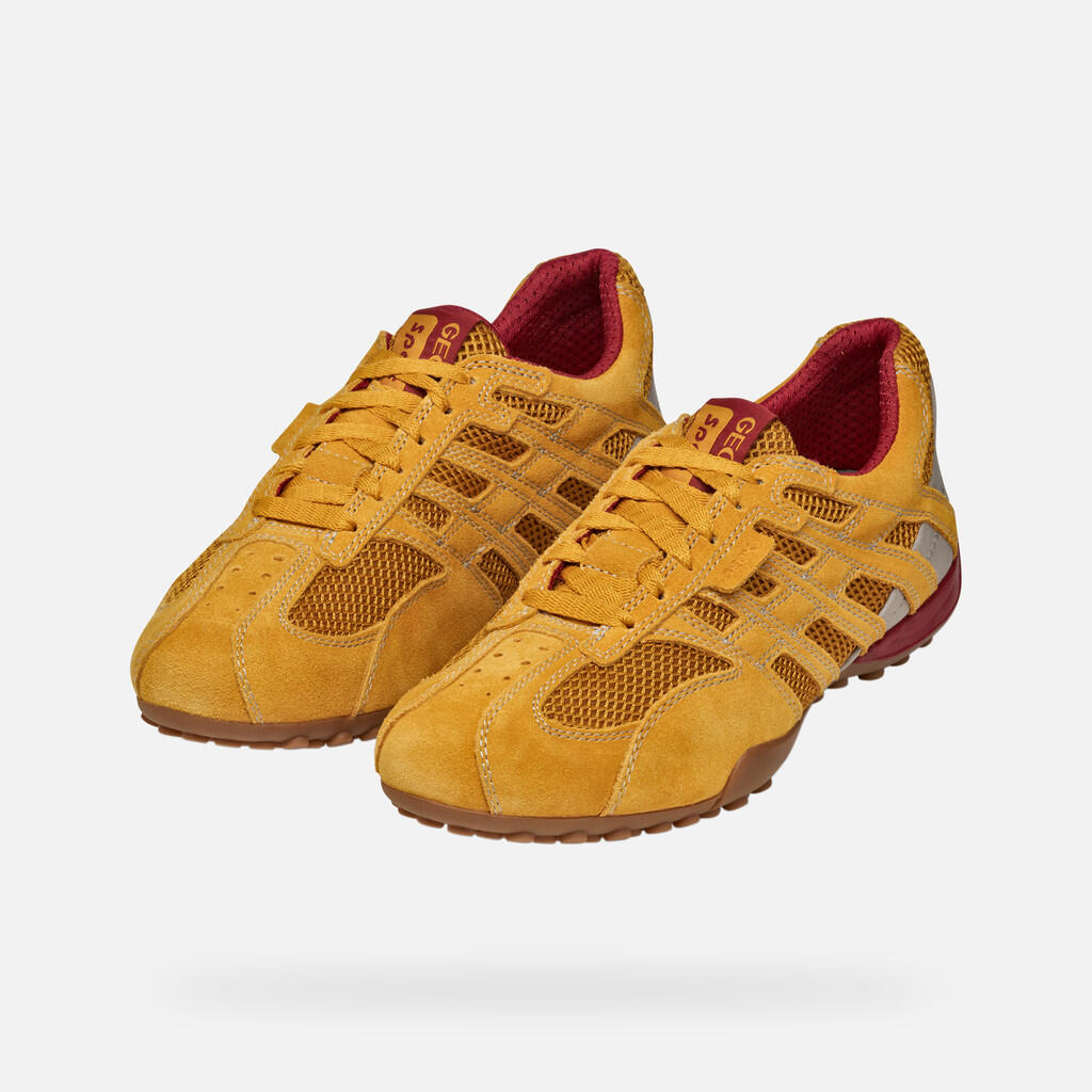 Baskets Homme SNAKE ORIGINAL MAN Ocre 4/7