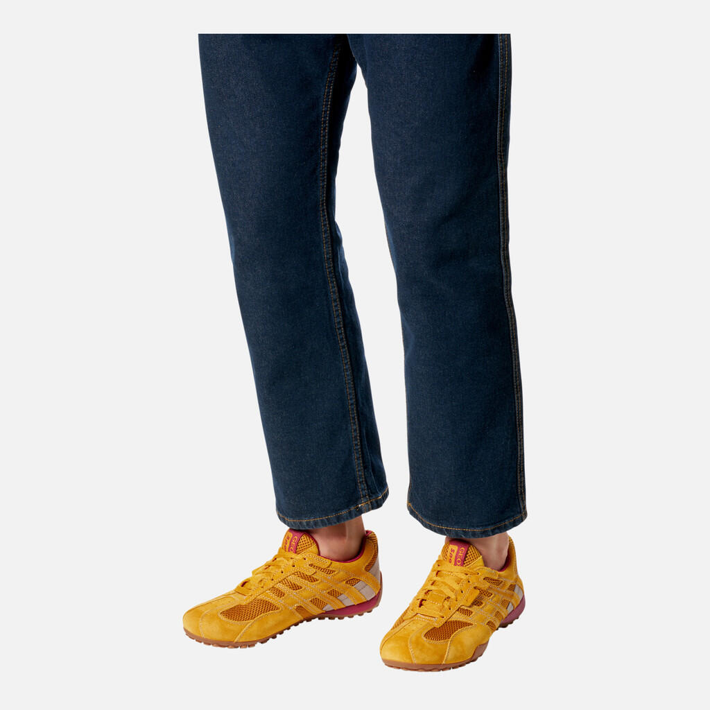 Baskets Homme SNAKE ORIGINAL MAN Ocre 3/7
