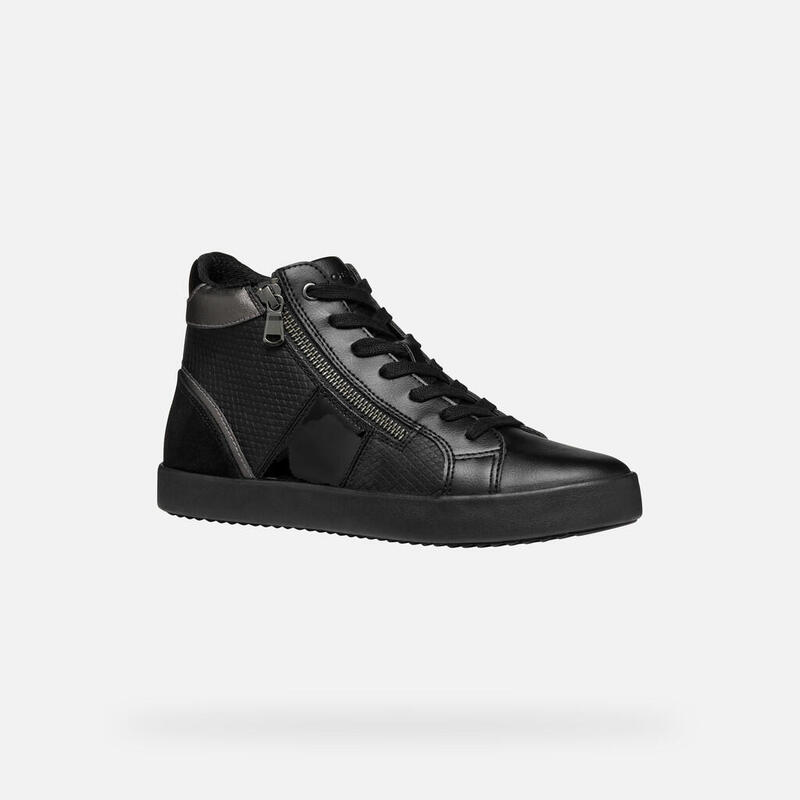 Baskets Femme Baskets Geox D BLOMIEE Noir Noir Geox