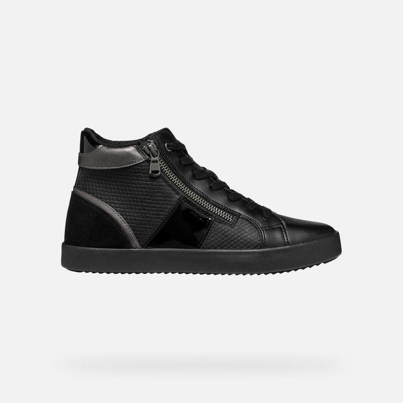 Baskets Femme Baskets Geox D BLOMIEE Noir Noir Geox