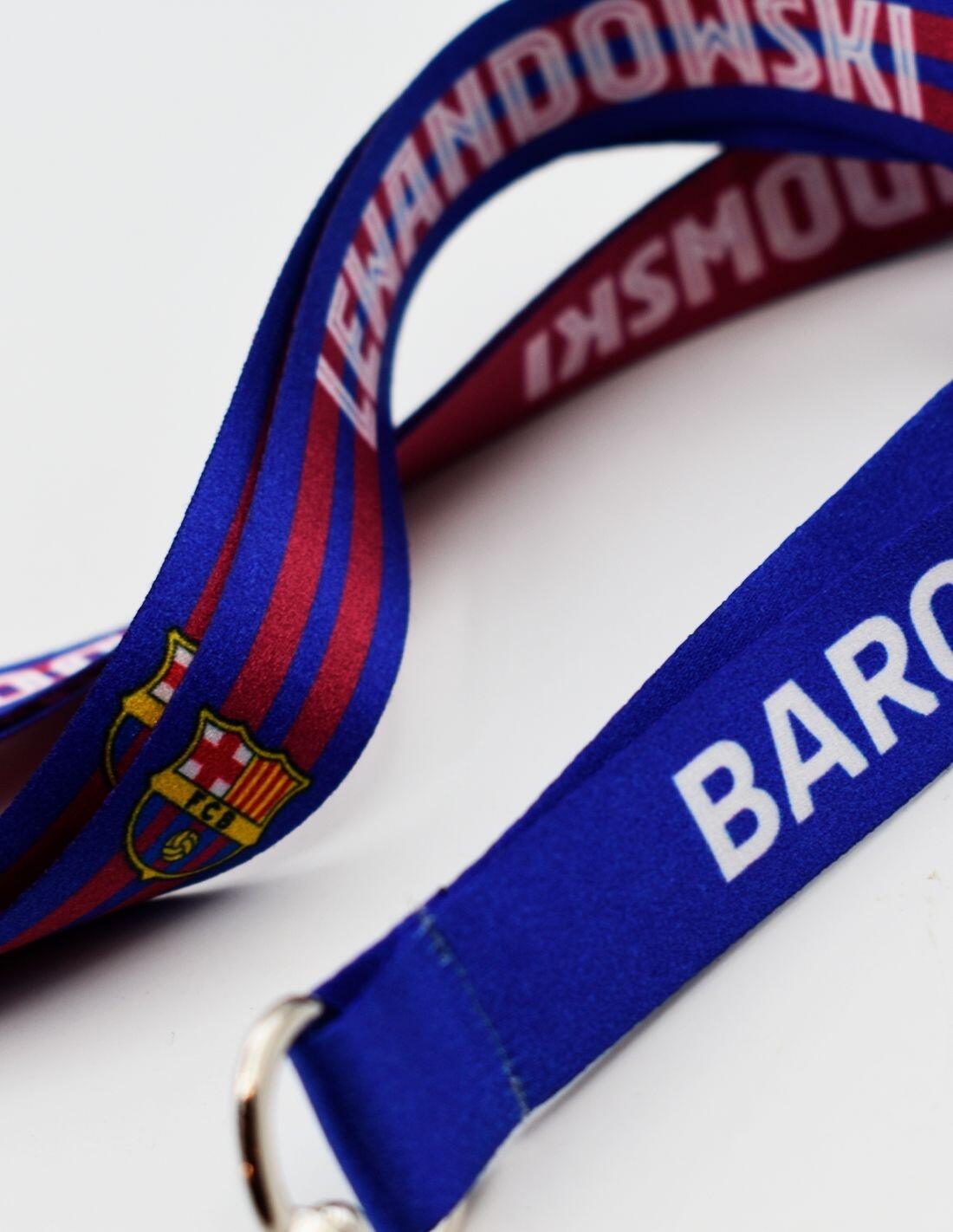 Lanyard Barça Lewandowski 4/4