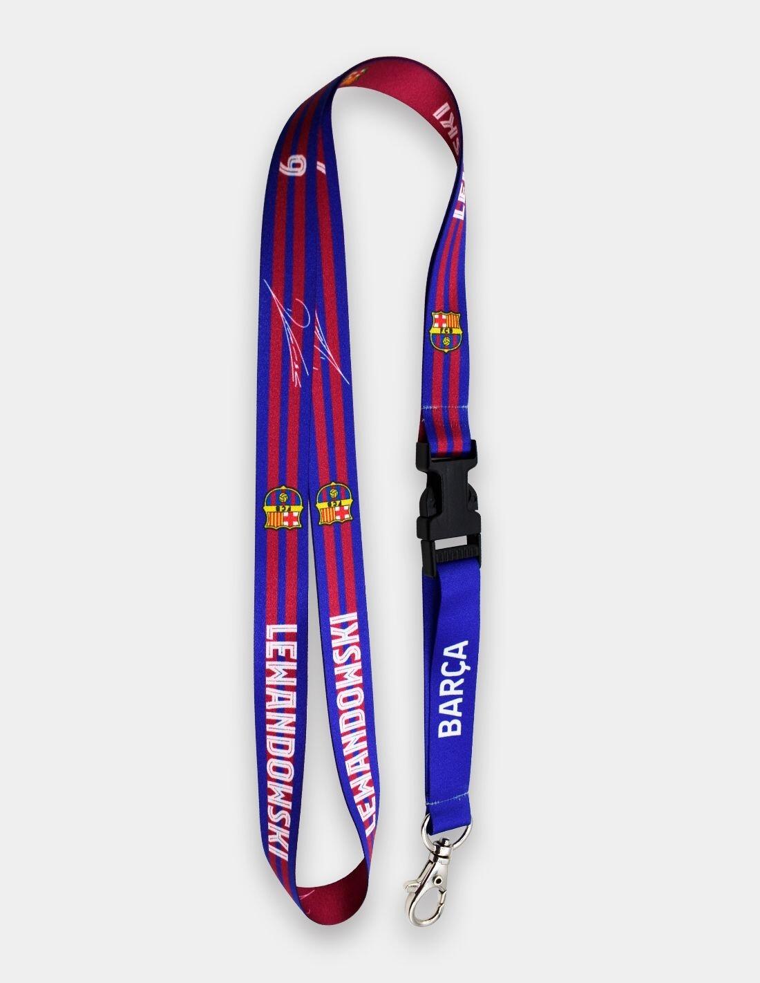 Lanyard Barça Lewandowski 2/4