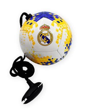 Mini-ballon d'entraînement du Real Madrid avec cordon