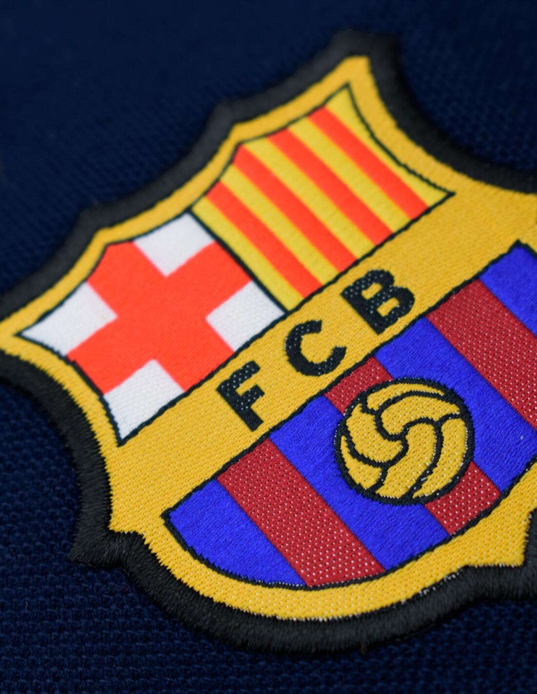 Polo Barça Code - Júnior 3/4