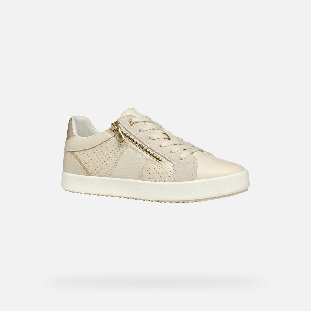Baskets Femme BLOMIEE WOMAN Blanc Cassé/Beige Clair 5/7