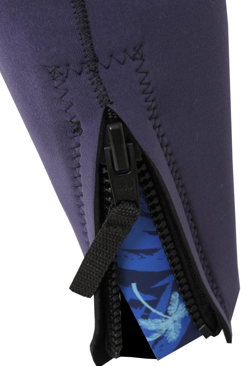 5/4/3 Optimizer Dual Zip Fato de Neoprene Longe Côte Mulher 3/7