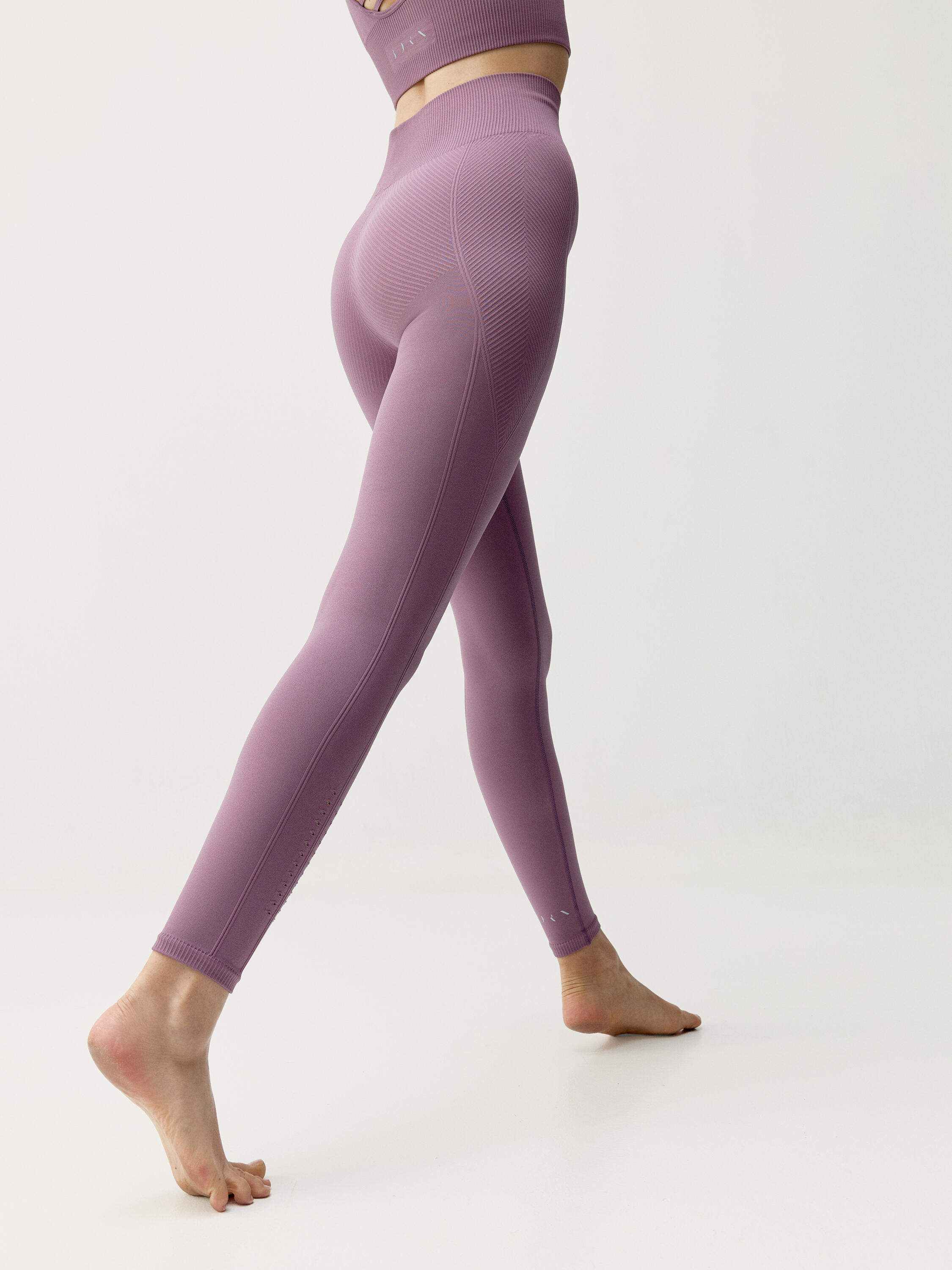India Seamless Lange Damen-Sportleggings 2/7