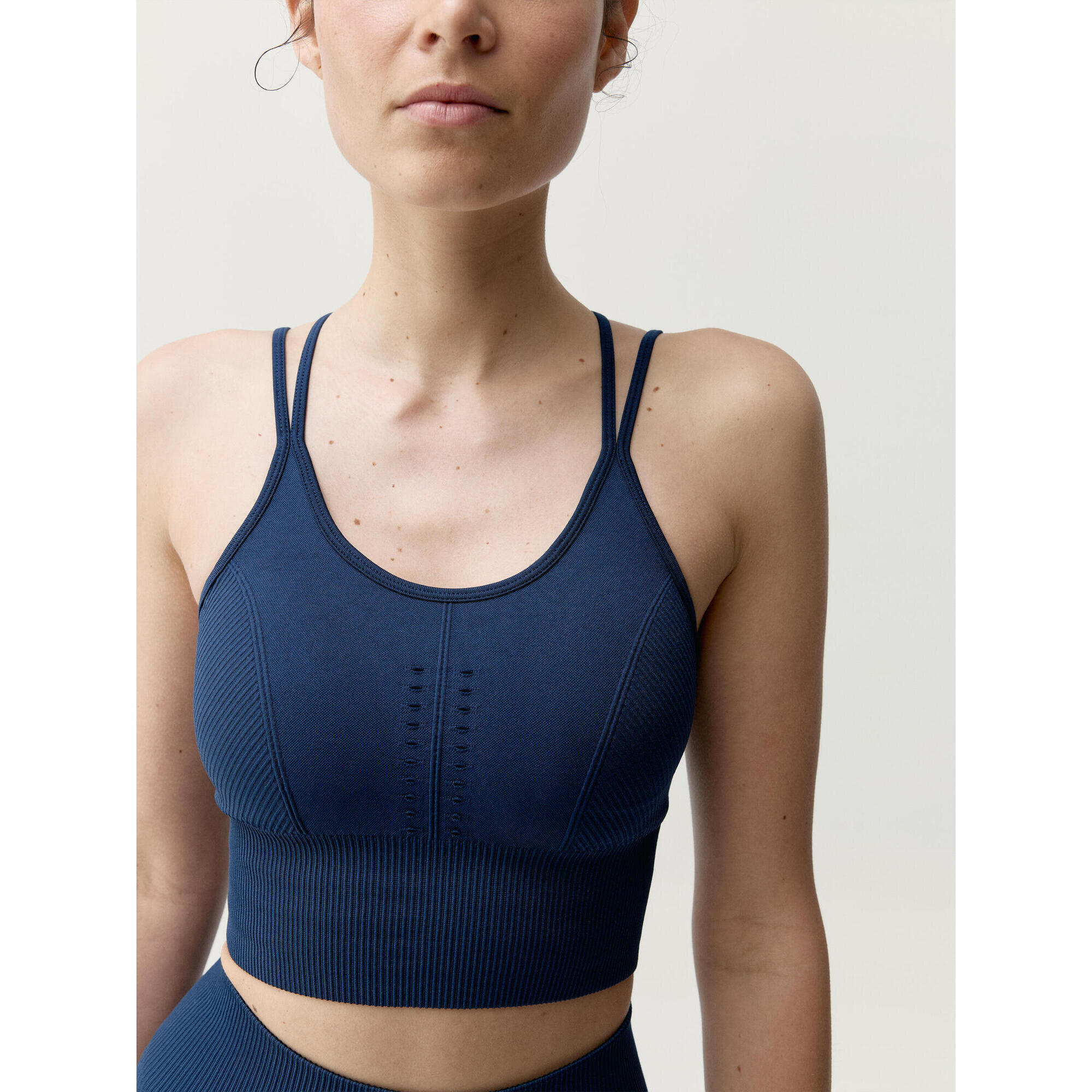 Born Living Yoga - Haut De Sport Pour Femme India Born Living Yoga - Brassière - Bleu - 48 Xl - Decathlon