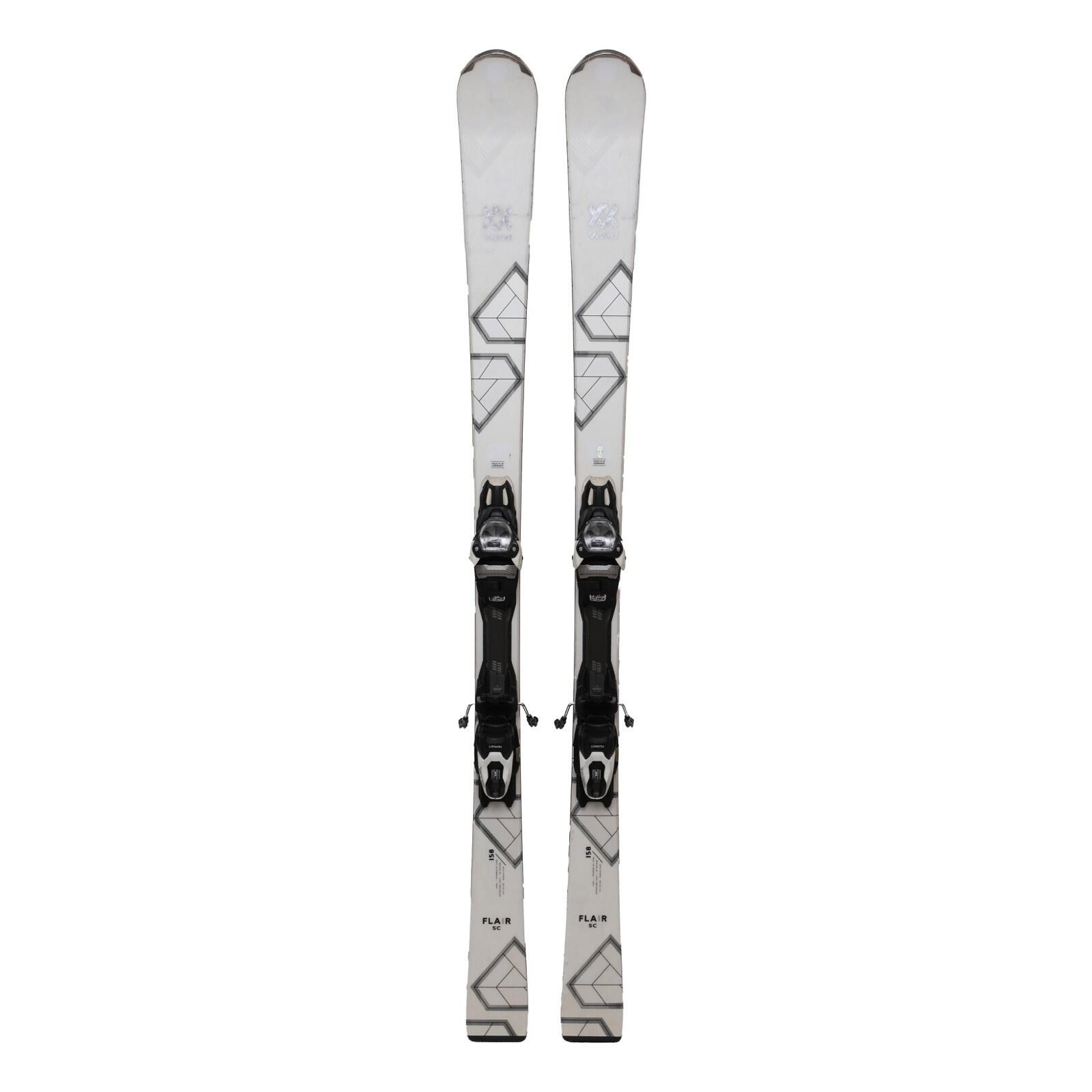 RECONDITIONNE - Ski Volkl Flair Sc + Fixations 2/4