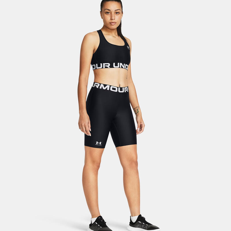 Pantaloni scurți Under Armour HeatGear Authentics 8 inch damă