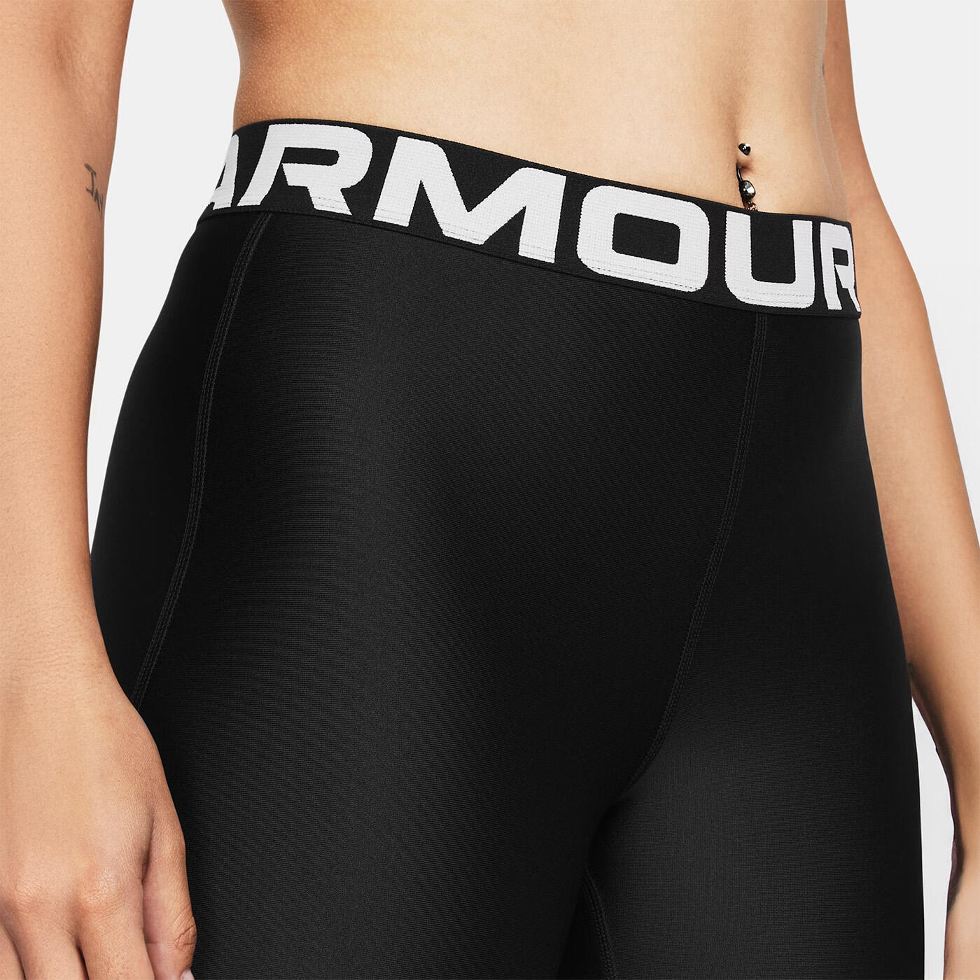 Mallas ciclistas largas HeatGear® mujer Under Armour negro 5/7