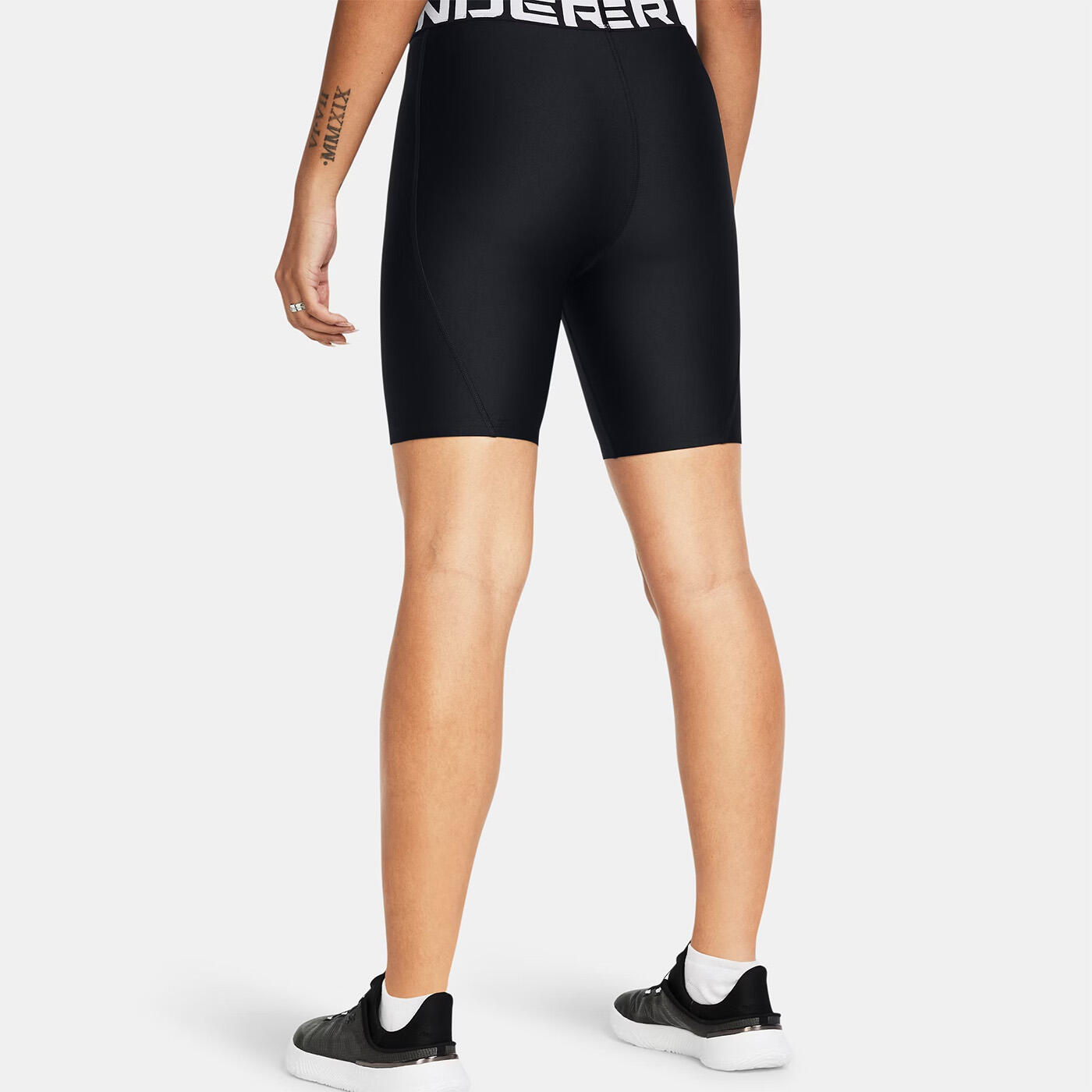 Short ciclismo longo HeatGear® feminino Under Armour preto 2/7