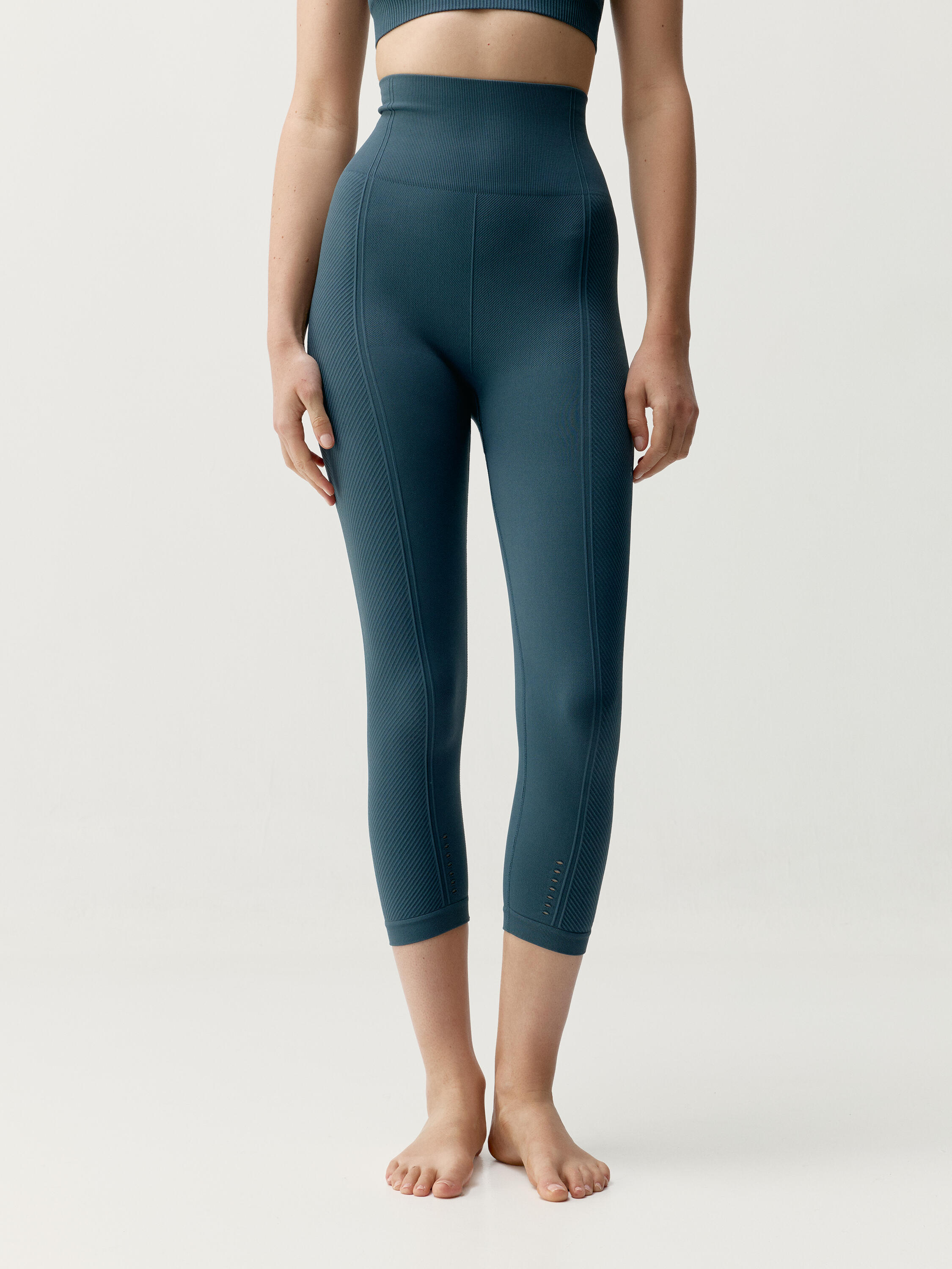 Leggings sportivi da donna Apamala Seamless Capri 4/7