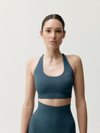 Top deportivo de mujer Apamala Sujeción Alta Seamless Born Living Yoga