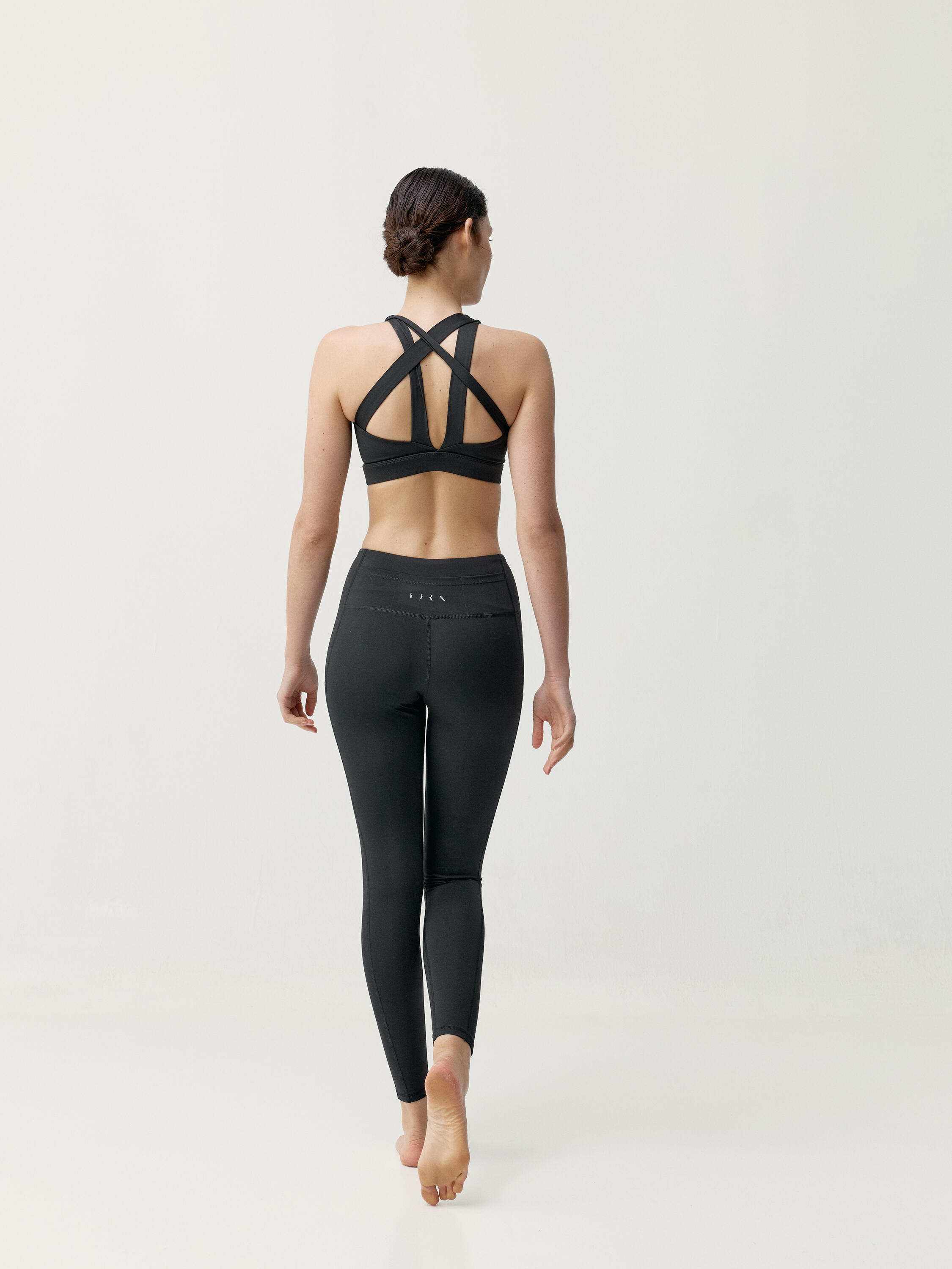 Sport-Top für Damen Asura Hoher Halt Performance 6/7