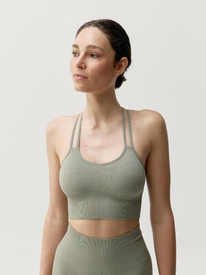 Top feminino Sunset Born Living Yoga