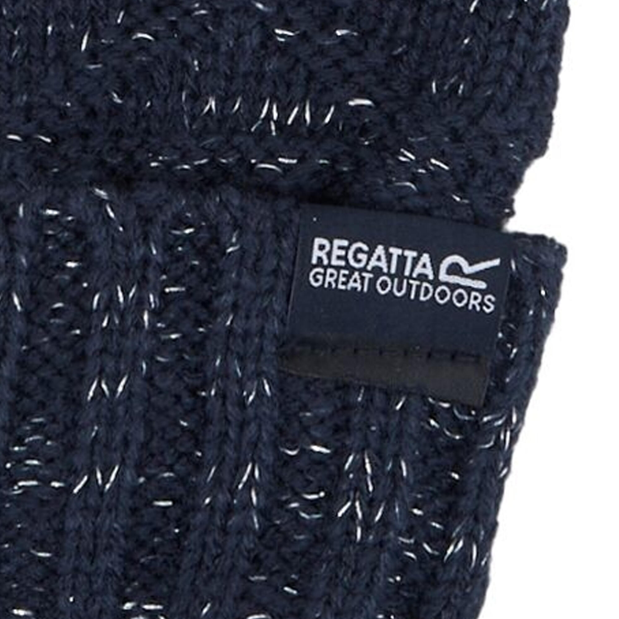Womens/Ladies Multimix V Gloves (Navy) 3/4