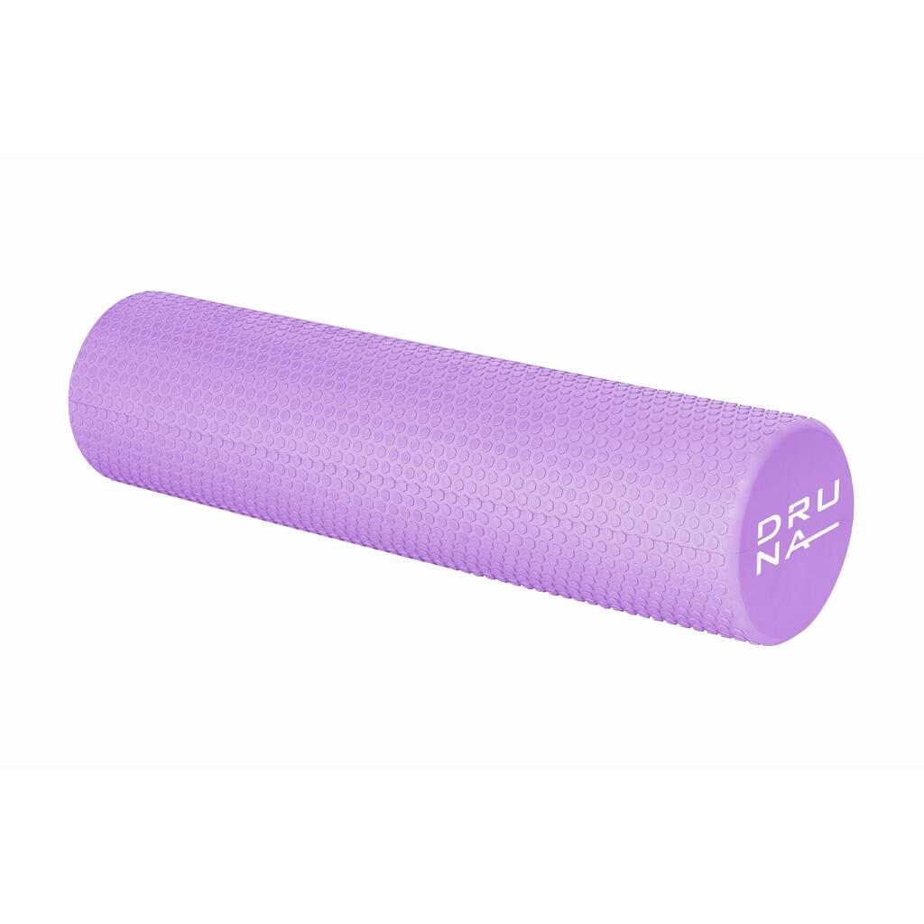INDIGO Round Foam Roller for Massage & Yoga 60x15 cm