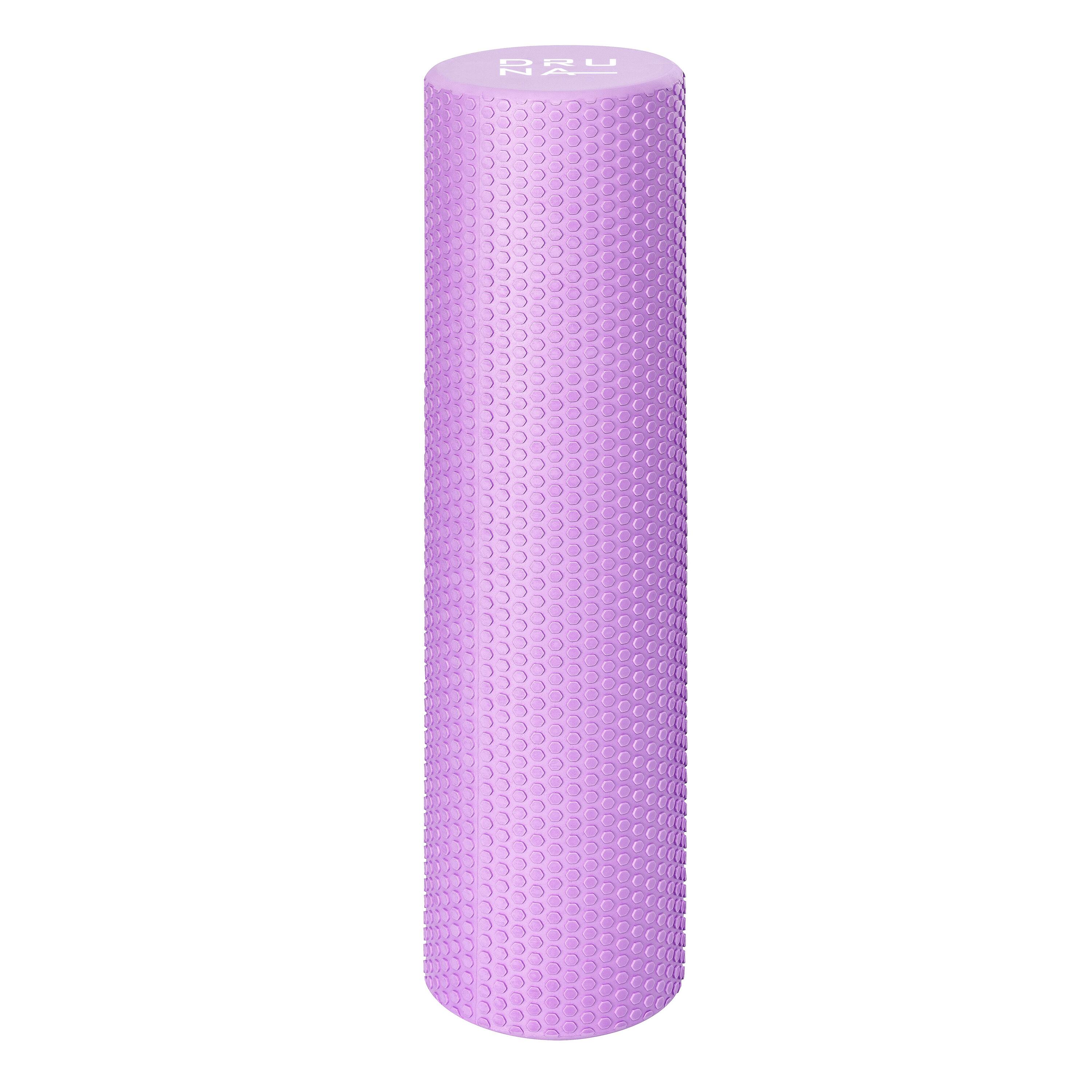 Rolo de Espuma Faom Roller Para Massagem, Yoga e Fitness INDIGO 60*15 cm Violeta 2/6
