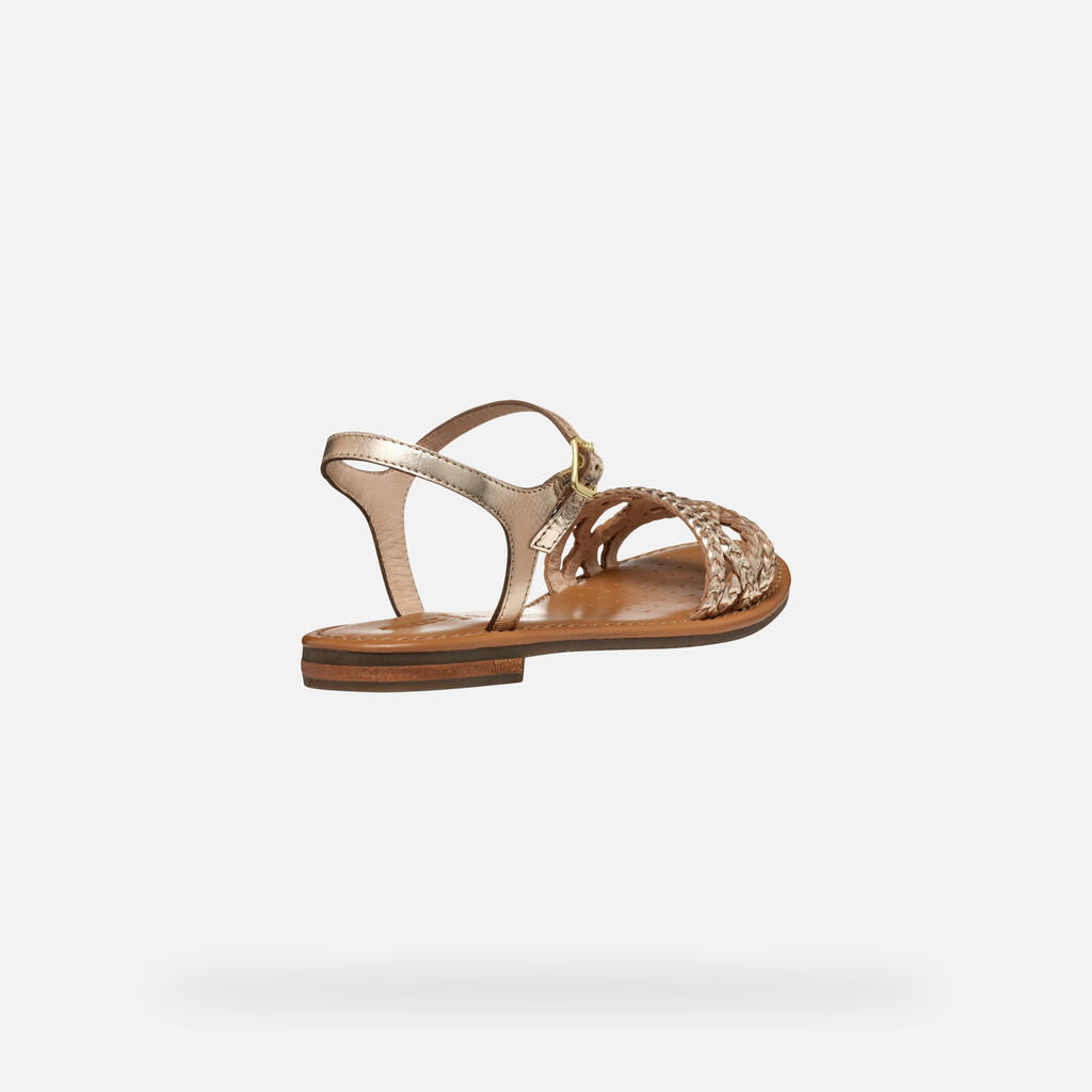 Sandales Femme D SOZY S Or Clair 7/7