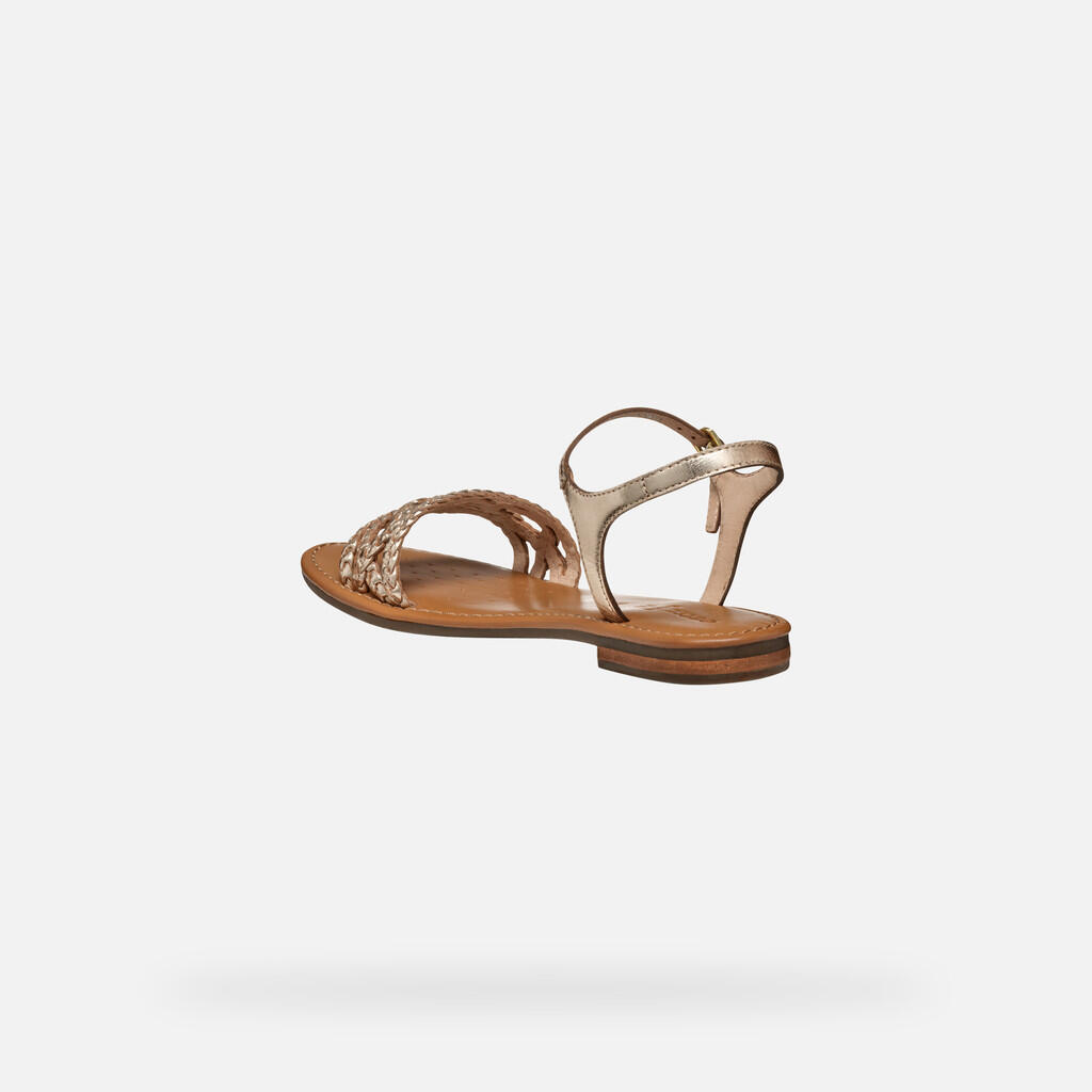 Sandales Femme D SOZY S Or Clair 6/7