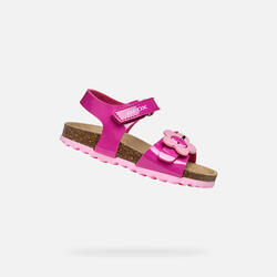 Sandales Bébé Fille B SANDAL CHALKI GIRL Rose Foncé