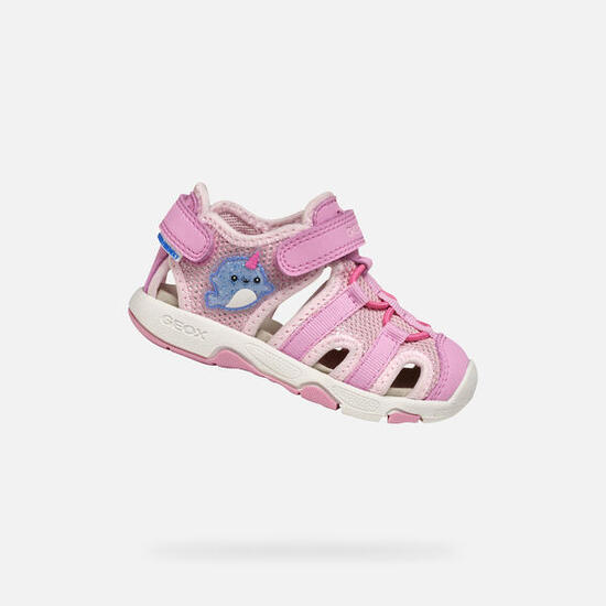 Sandales Bébé Fille B SANDAL MULTY GIRL Rose Foncé