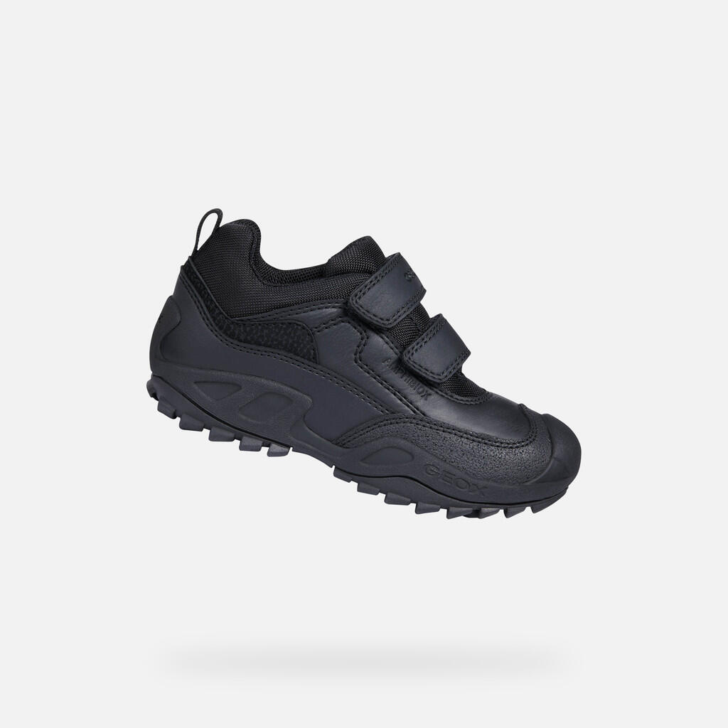Buty GEOX J NEW SAVAGE BOY B A Czarny